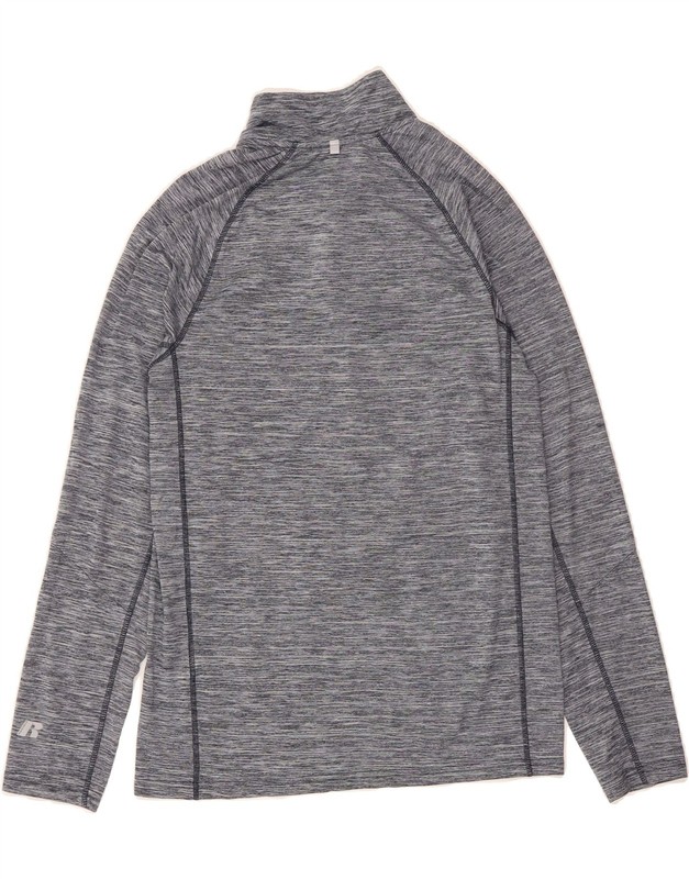 RUSSELL ATHLETIC Mens Training Pullover Tracksuit Top UK 34/36 Small Grey DK40 gallery