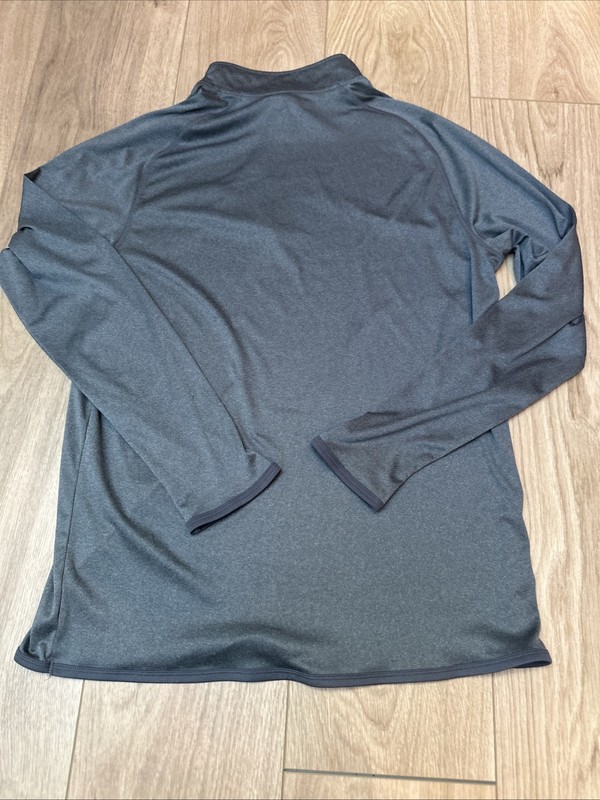 Warrior All American Gray Performance Quarter Zip Adult Medium EUC Alleson gallery