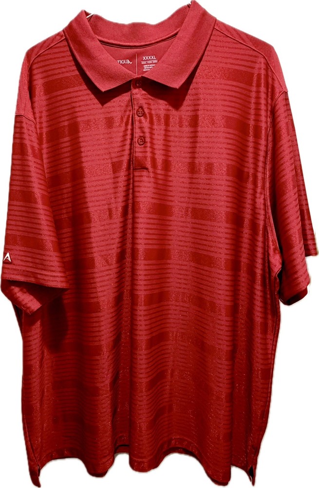 Antigua DXL Desert Dry Xtra Lite Men’s Polo 4XL Red