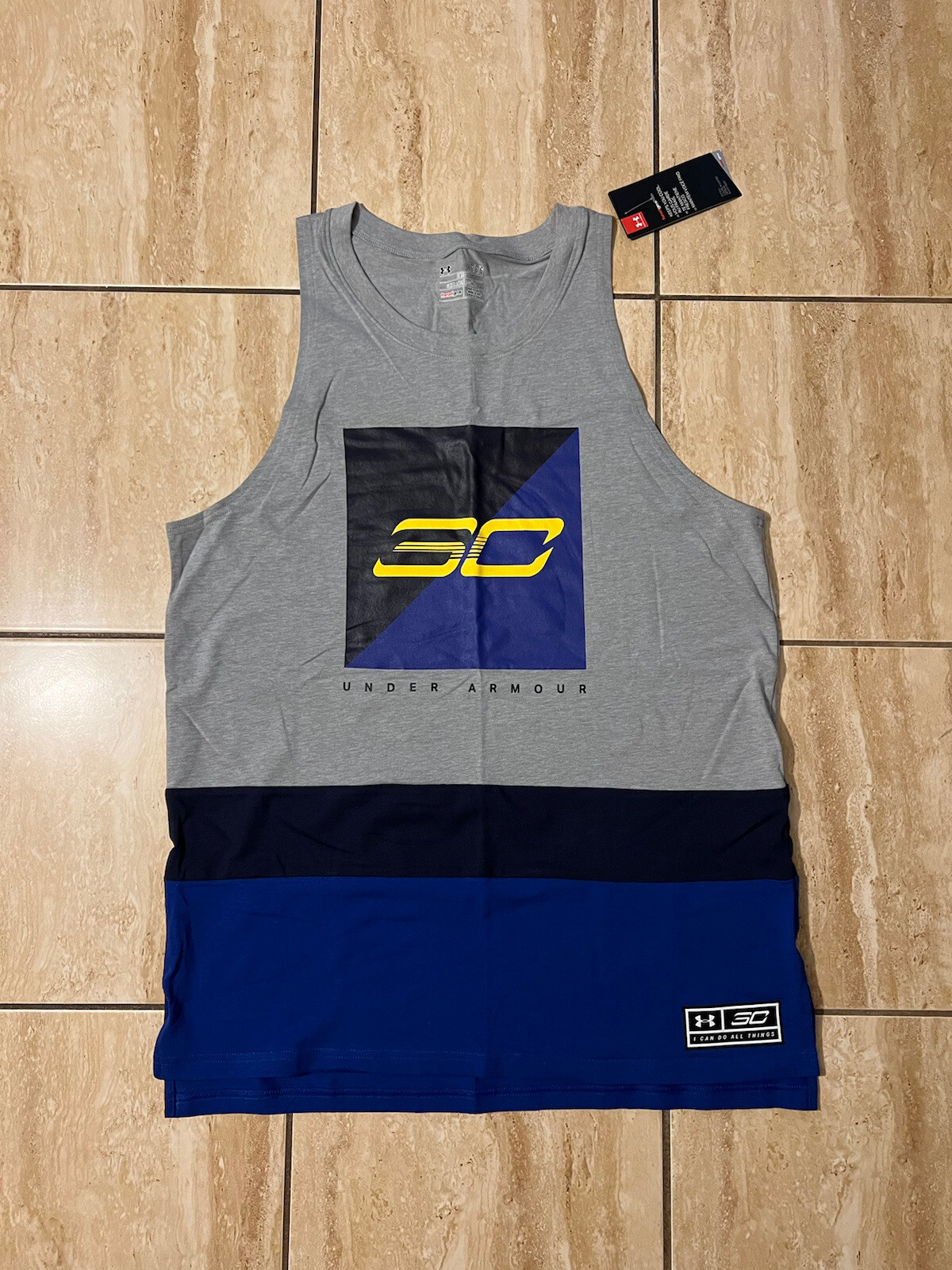 Under Armour Basketball Tank, SC30, Steph Curry, Men’s Large, 1290647-025 gallery