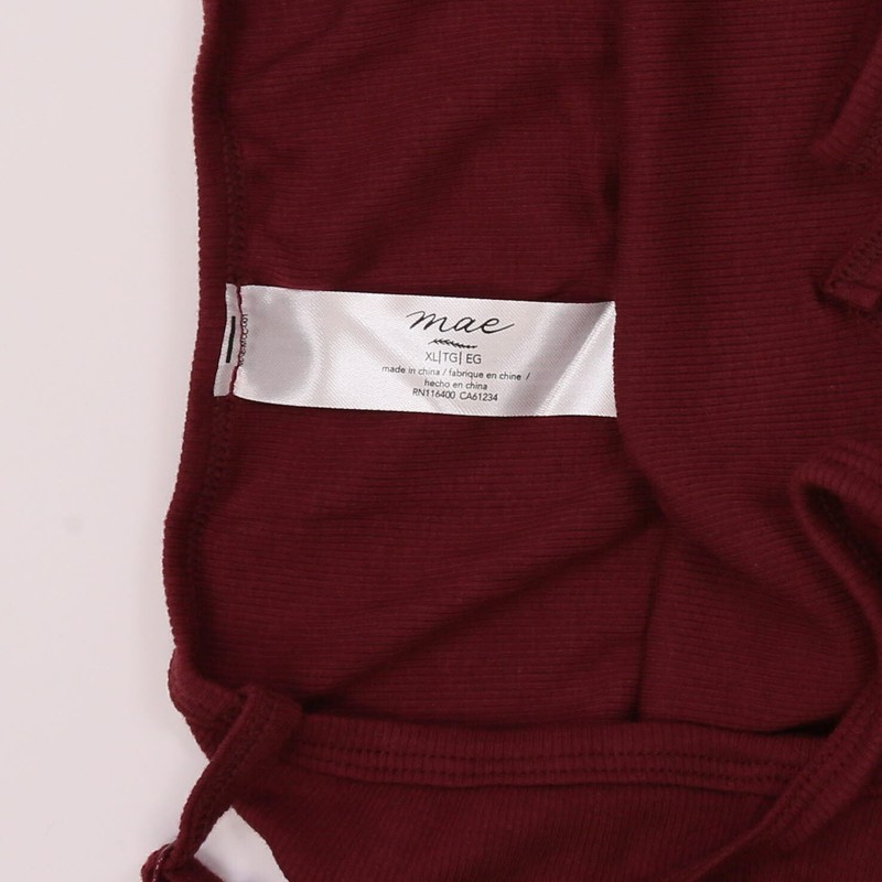 MAE Women's One Piece XL. Red. gallery
