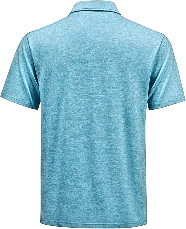 NWT Performance Polo, Golf, Active Shirt Size L - Blue gallery