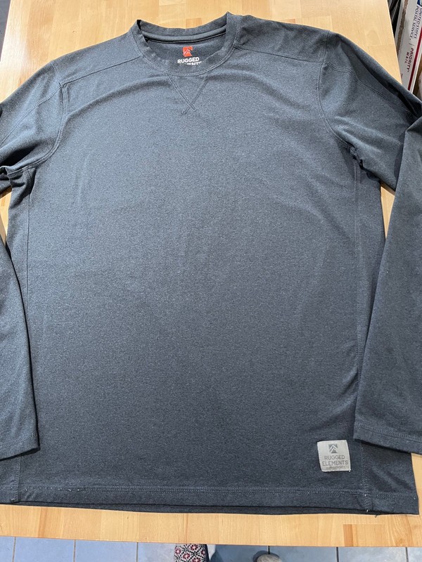 Rugged Elements Durable Utility BLUE Pullover Shirt - Men's sz S gallery
