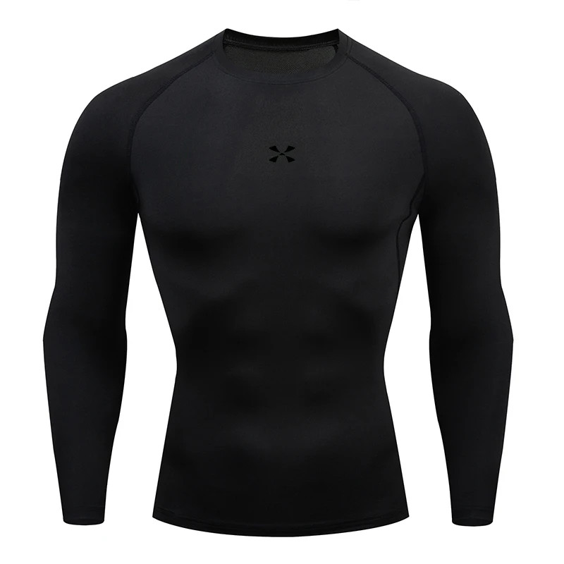 Compression T Shirt Men Summer Sportswear Running T-shirt Elastic Quick Dry gallery