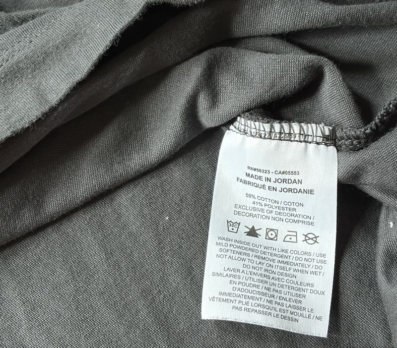 Nike Men's Dri-Fit Tee Shirt 4XL Dark Gray gallery