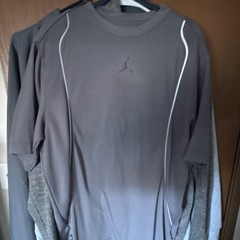 Jordan Training Men’s Gray XL Short Sleeve Crew Neck Polyester T-Shirt