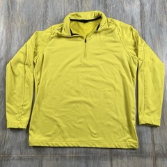 Galvin Green Quarter Zip Pullover Mens Size 2XL Performance Golf Yellow