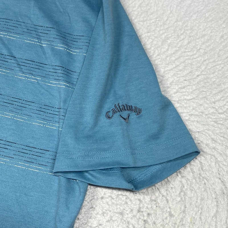 Callaway Polo Shirt Mens Large Blue Short Sleeve Golf gallery