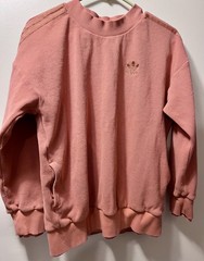 Men’s Adidas double Lined Dusty Coral Colored Thermal, Size Small, See Pics Decr