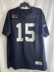 National Championship Football Jersey Mens XL Black Excellent Ohio State Oregon