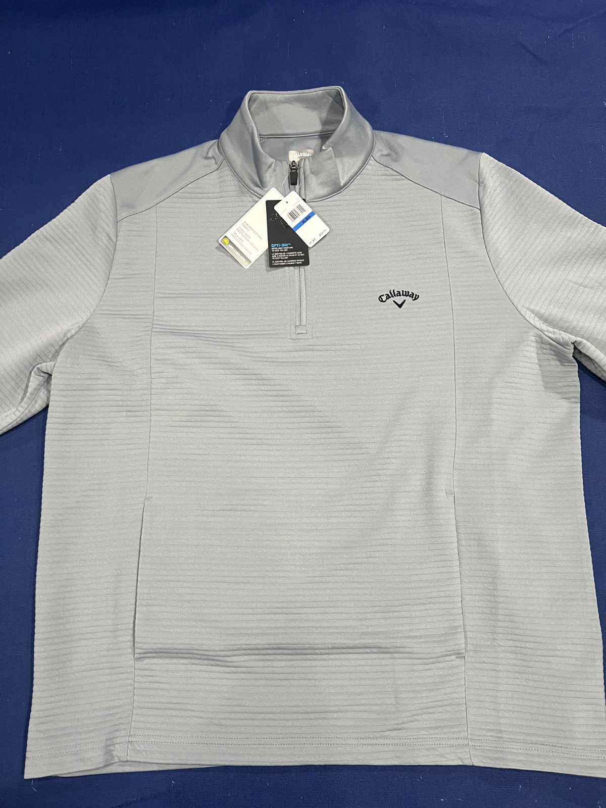 Callaway Men's Ottoman Quarter Zip Golf Base Layer Citadel Long Sleeve XL gallery