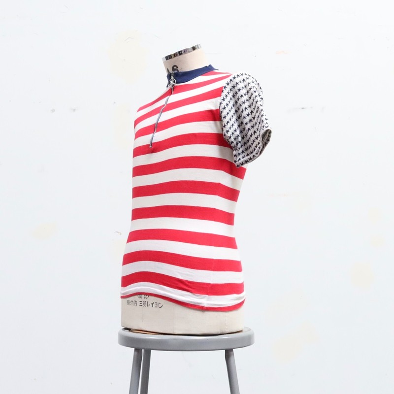 Vintage Saturdays California Big Flag Cyclist Shirt Size L Bicycle Knit gallery