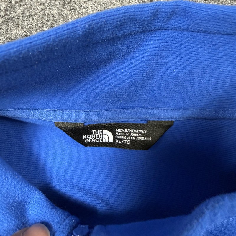 The North Face Pullover Mens XL Blue 1/4 Zip Long Sleeve Honda Berman Dealer Top gallery
