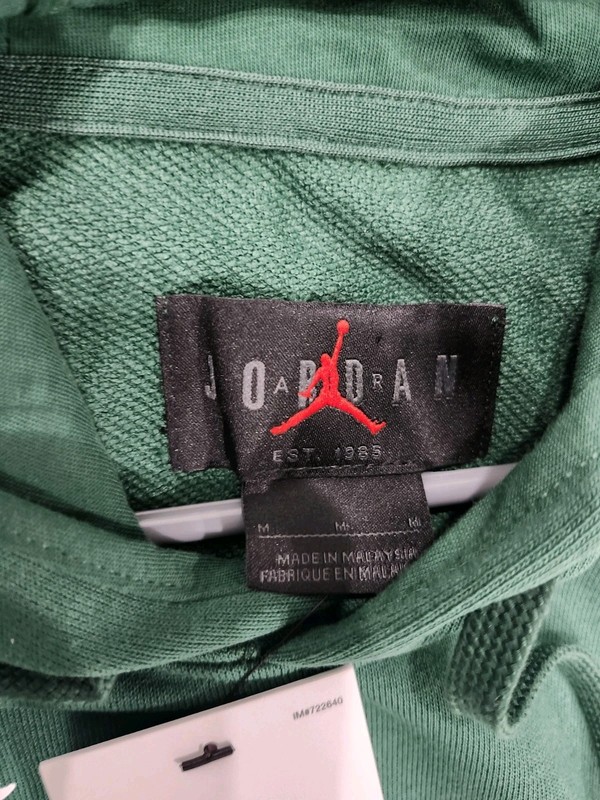 Nike Jordan Dri-FIT Fleece Sleeveless Hoodie Men’s Sz M Training Top DQ7946-315 gallery