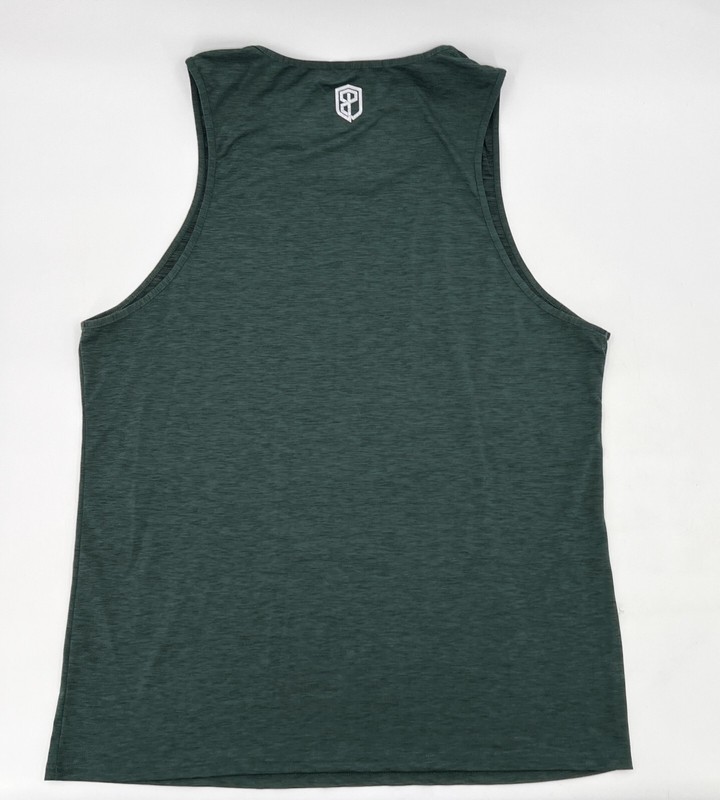Born Primative Shirt Mens 2XL Green Tank Sleeveless Pocket Active Workout gallery