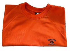 Vtg Starter Athletics Tank Top Mens XL Jersey Mesh Sleeveless Shirt Orange 90s