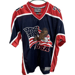 🔥🔥🔥VGC – Steve And Barry’s USA Jersey 76, Men’s Small, Red/White/Blue🔥🔥🔥
