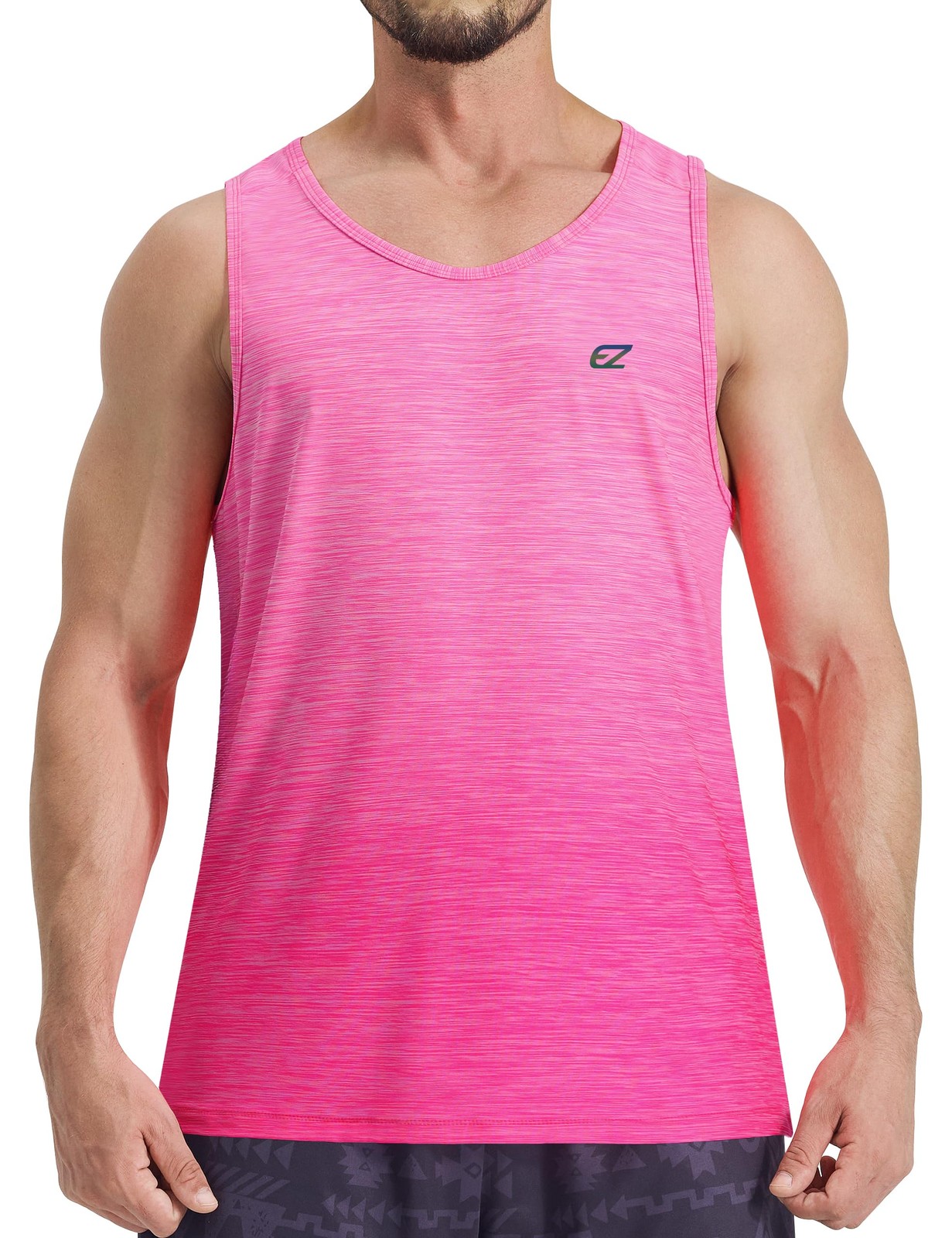 Men's UPF 50+ Tank Top for Beach, Swim, Gym, Running - Quick Dry Athletic Shirt gallery