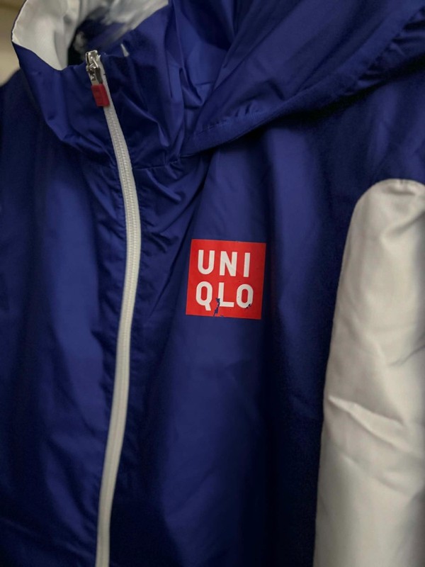 RARE UNIQLO DJOKOVIC TENNIS SIZE XL JAPAN(US L) JACKET FEDERER NISHIKORI VINTAGE gallery