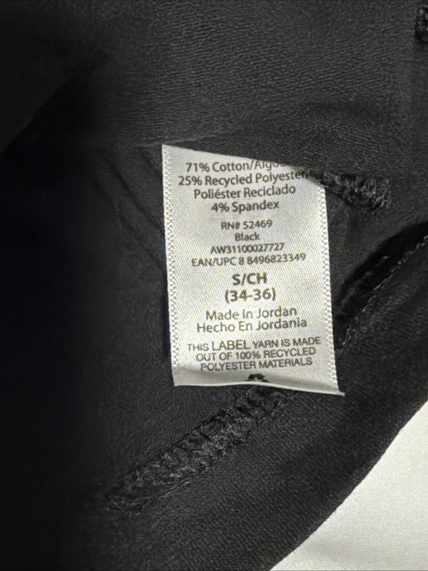 Athletic Works DriWorks Long Sleeve Black Shirt UP Logo MI Sz S Mens New gallery
