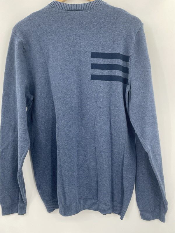 Adidas Men’s Medium Climate Proof Crew Neck Long Sleeve Pullover Sweater gallery