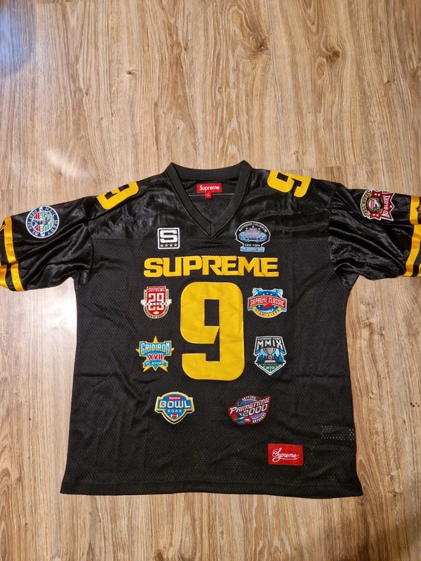 Supreme Championship Embroidered FootballJersey gallery