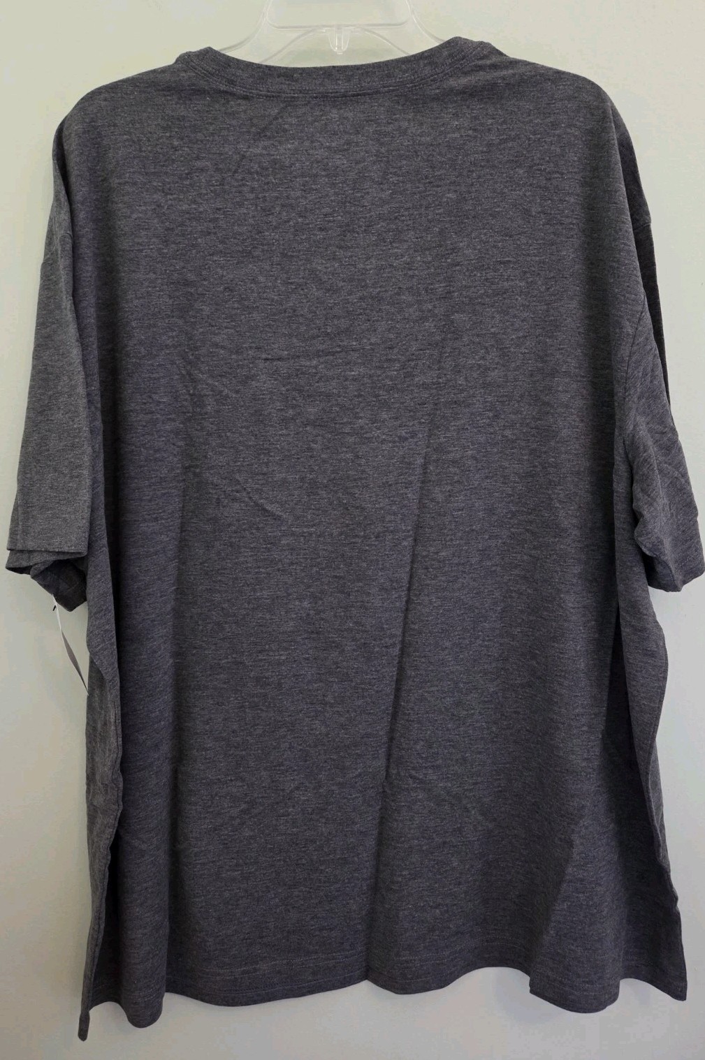 Athletic Works Men's 3XL Moisture Wicking Tee GRAY Tri-Blend T-Shirt #10726 gallery