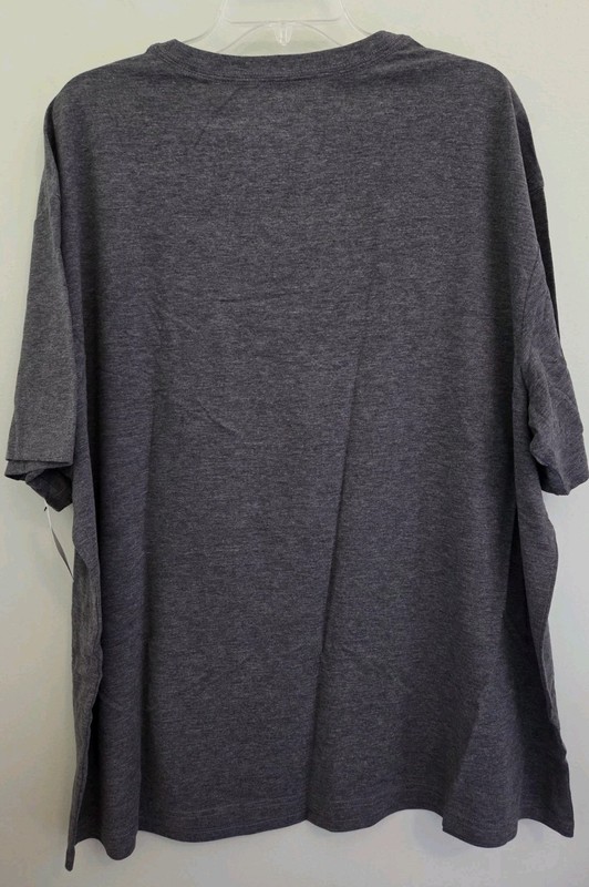 Athletic Works Men's 3XL Moisture Wicking Tee GRAY Tri-Blend T-Shirt #10726 gallery