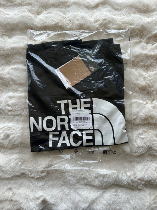 The North Face Men's T-Shirt Half Dome Logo Short Sleeve Regular Fit Shirt LARGE gallery