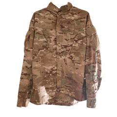 Army Combat Uniform Shirt Mens Medium Regular Multicam Insect Guard NSN 8415