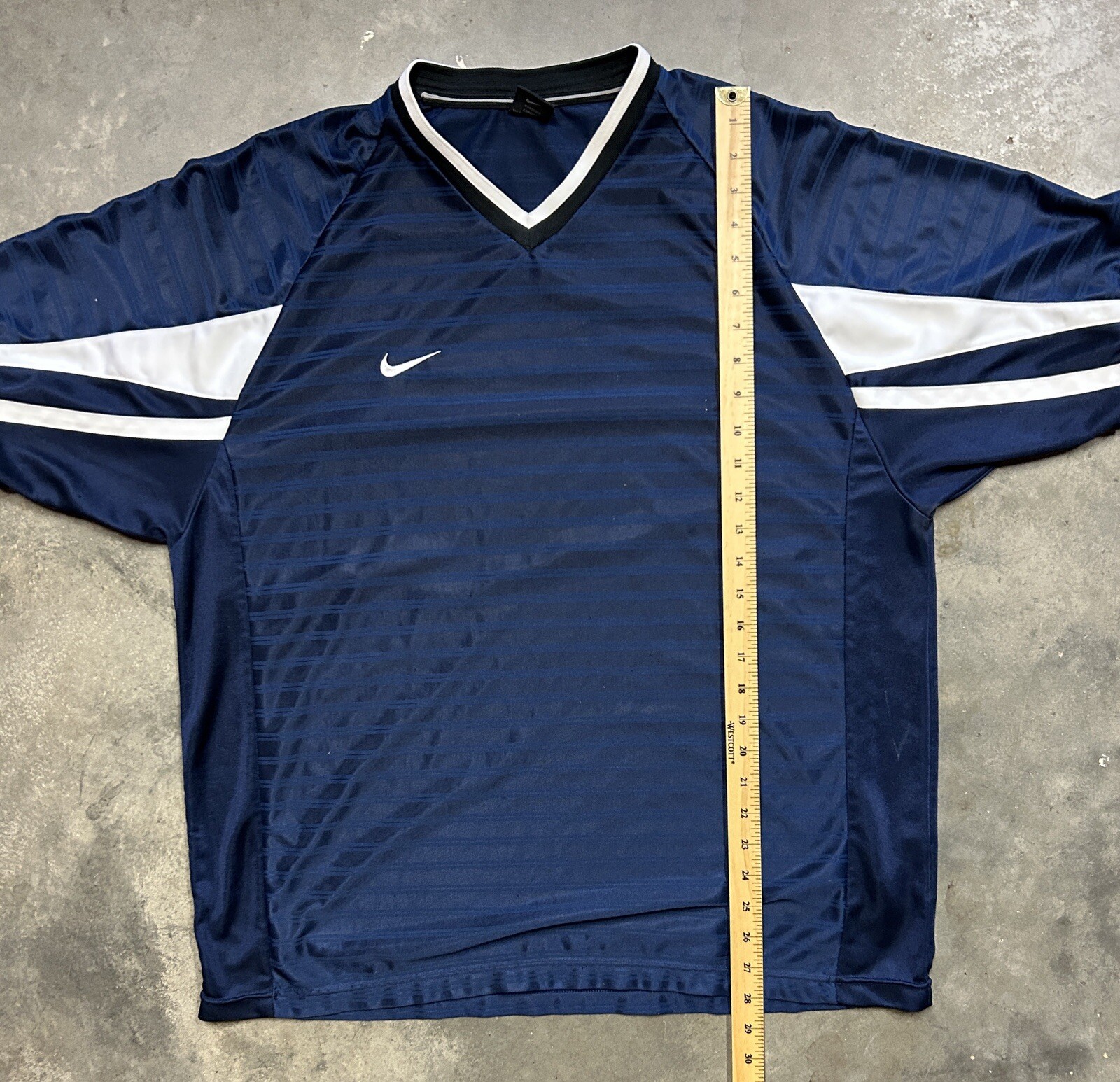 Vintage Blue & White Nike Jersey SIZE XL RN 56323 gallery