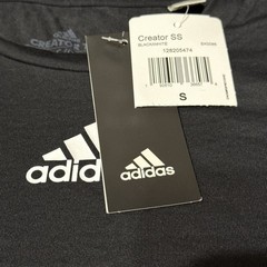 Adidas Creator SS Black with White Letters Men’s Size S Short Sleeve T-Shirt New