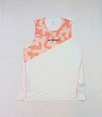 Adidas Terrex Pro Techrock White Training Singlet Tank Top Sz L NEW JX2831 RARE