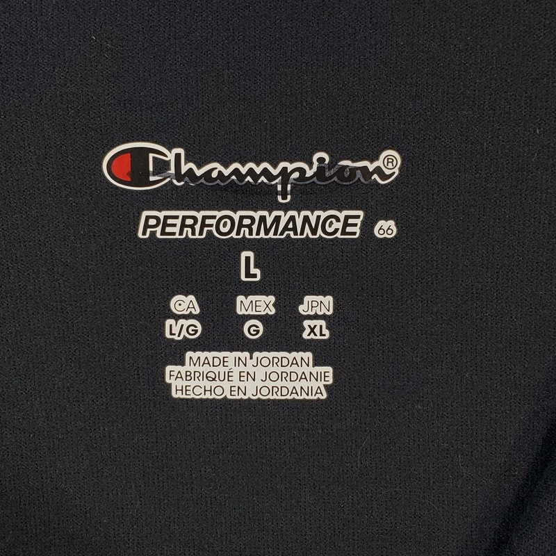 Champion Performance Quarter Zip Pullover Men Large Blue Duo Dry Athletic gallery