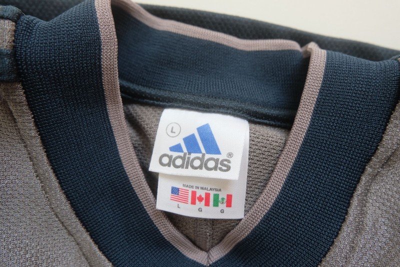 ADIDAS EQUIPMENT SOCCER ACTIVE KEEPER GOAL VTG Y2K 90s RETRO SHIRT JERSEY 2004 L gallery