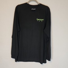 Paragon Men’s Hunter Skipper Fishing Graphic Long Sleeve T-Shirt XL Black
