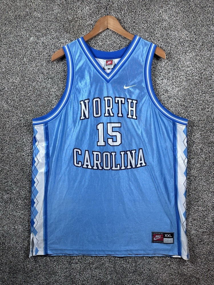 Vintage Nike UNC North Carolina Tar Heels Team Jersey Size 2XL VTG 90s USA NCAA