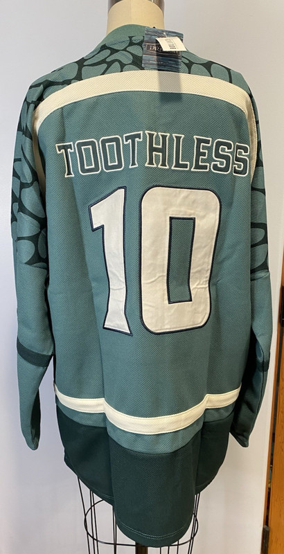 Boxlunch DreamWorks How To Train Your Dragon Toothless Hockey Jersey M gallery