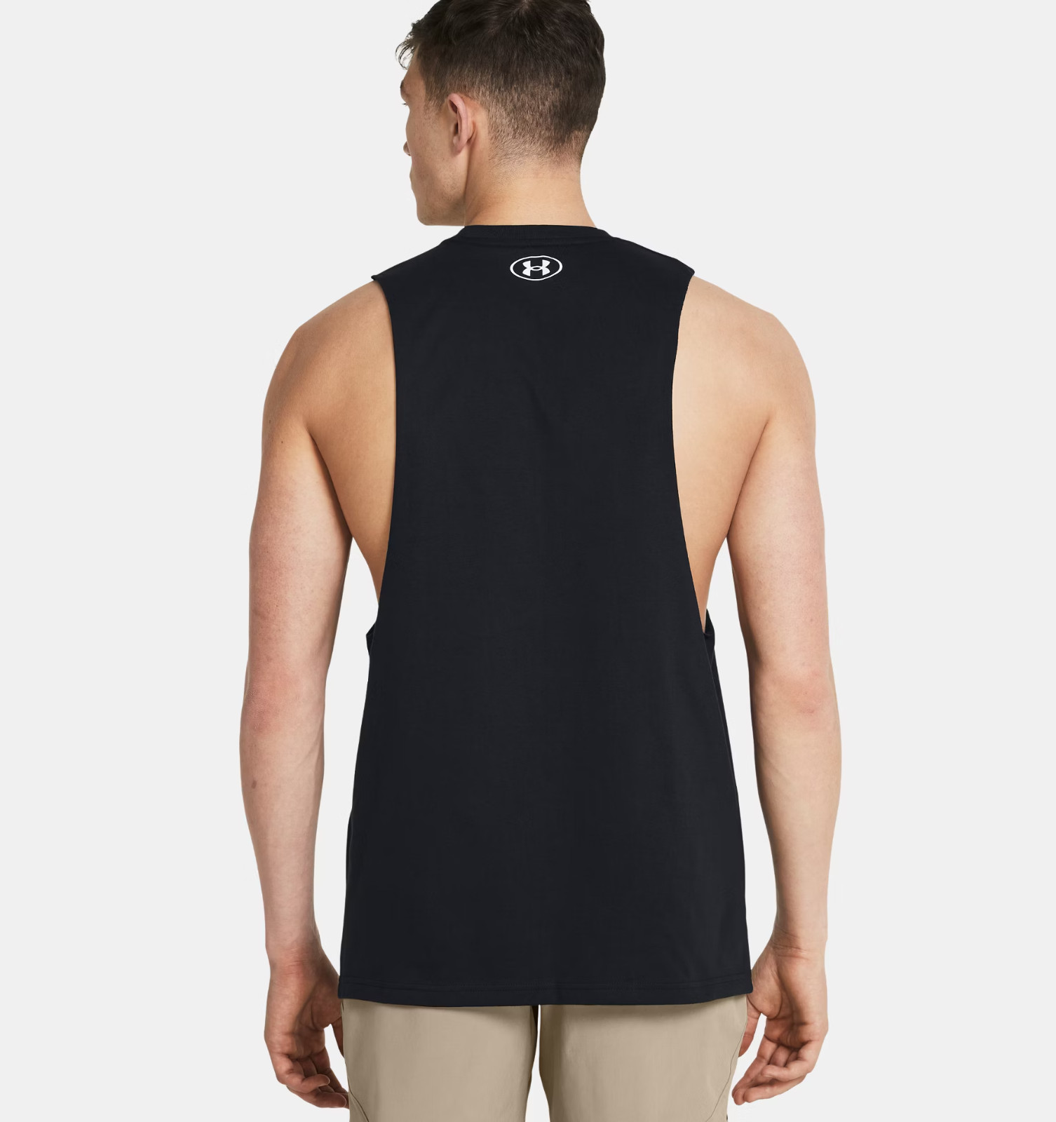 Under Armour Project Rock Payoff Sleeveless Tank Men's Large Black 1383195 NWT gallery