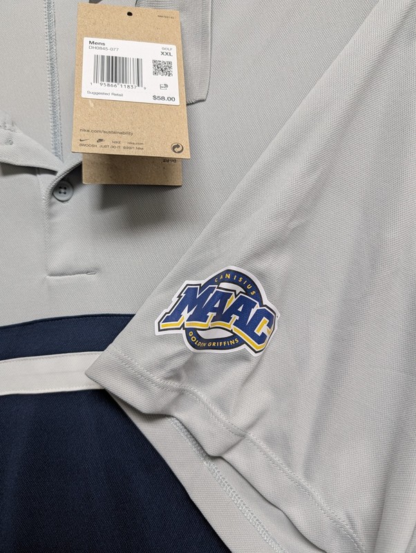 Nike Dri Fit Victory Color Block Canisius Golden Griffins MAAC XXL gallery
