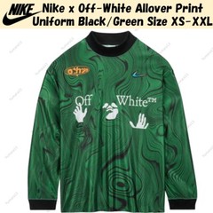 Nike x Off-White Allover Print Uniform Black/Green Size XS-XXL