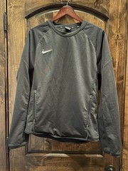 Nike Black Baseball Thick Warm Up Shirt Size S