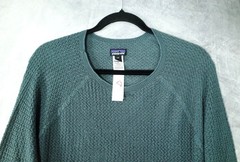 Patagonia Capilene Air Crew XXL Green-Grey Merino Wool Thermal Base Layer NWOT