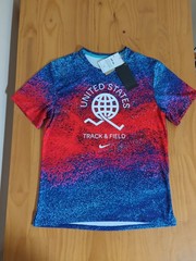 Nike Team USA Running Top Dri-Fit Track & Field Men’s Small S New NWT Miller