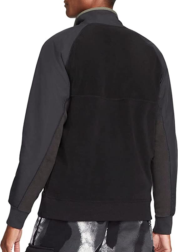 Nike Sportswear 1/2 Zip Pullover Fleece Off Noir size MEDIUM gallery
