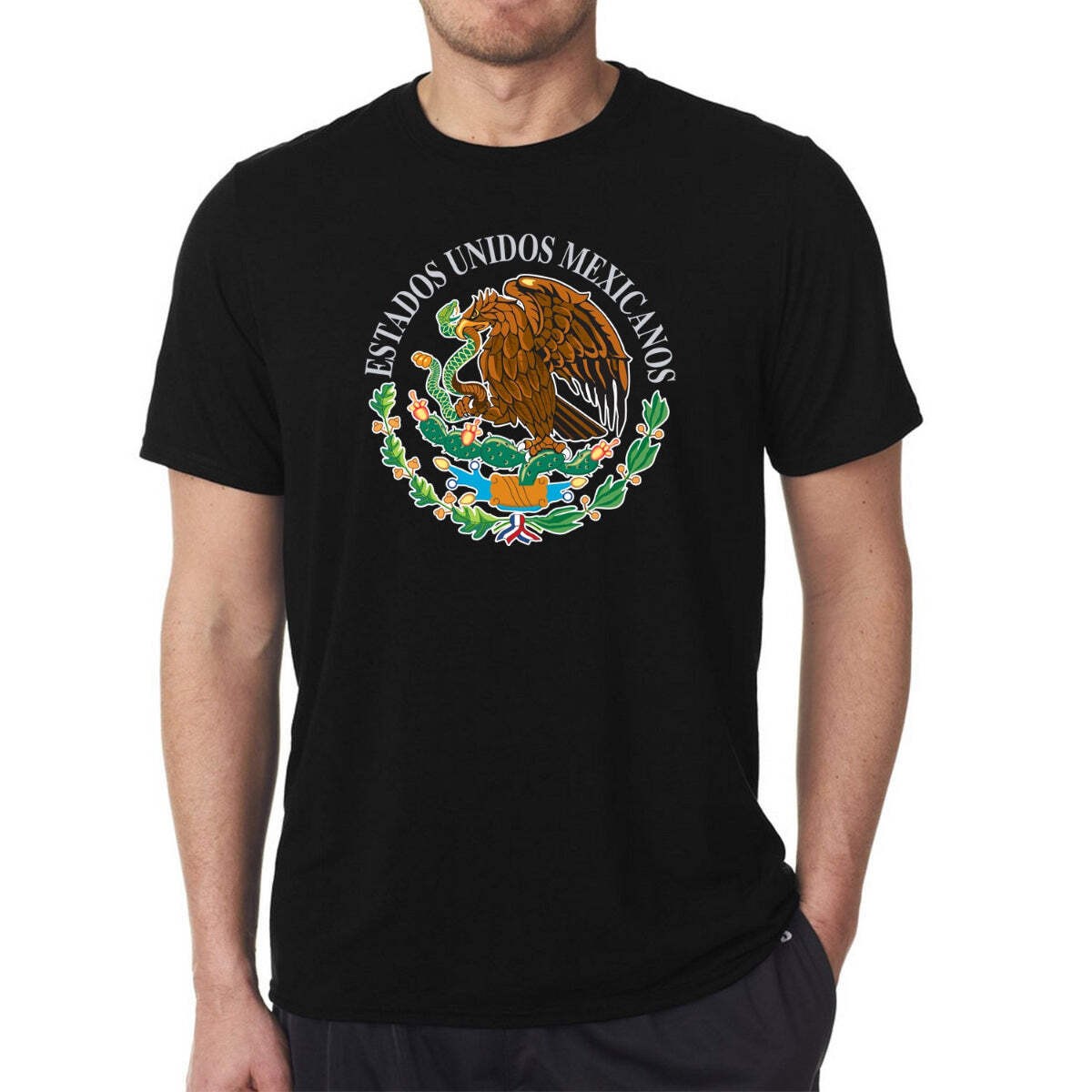T-Shirts with Mexican Shield Printed with High Quality gallery