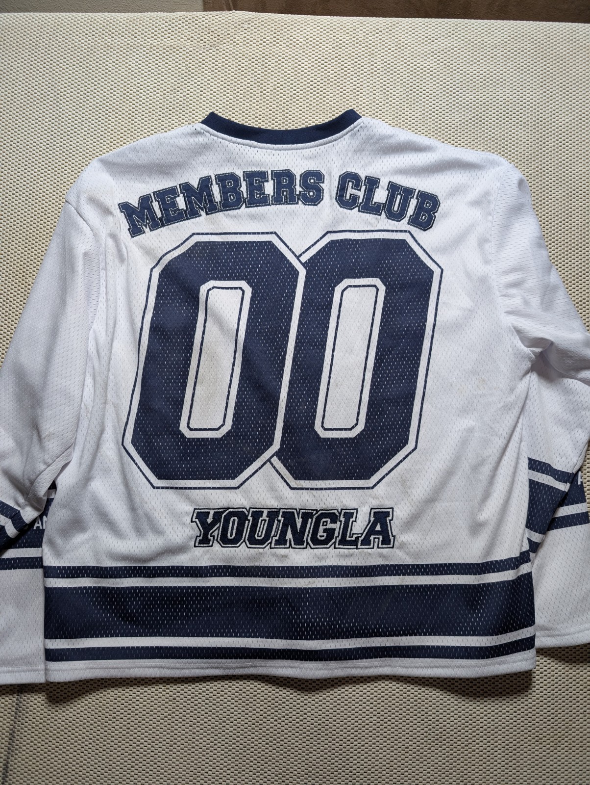 Youngla Southside Members Club Premium Hockey Jersey Streetwear Designer Large gallery