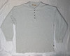 WOOLRICH MENS 2XL GRAY HEATHER HENLEY 4 BUTTON 100% COTTON 3927 HEAVYWEIGHT gallery