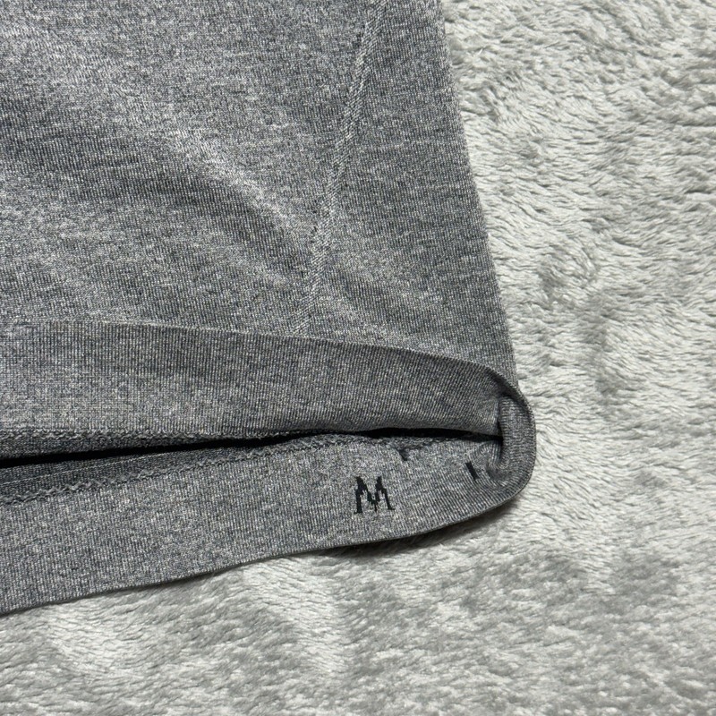 Lululemon Metal Vent Tech 1/2 Zip Pullover Medium Gray Heathered Half Zip Shirt gallery