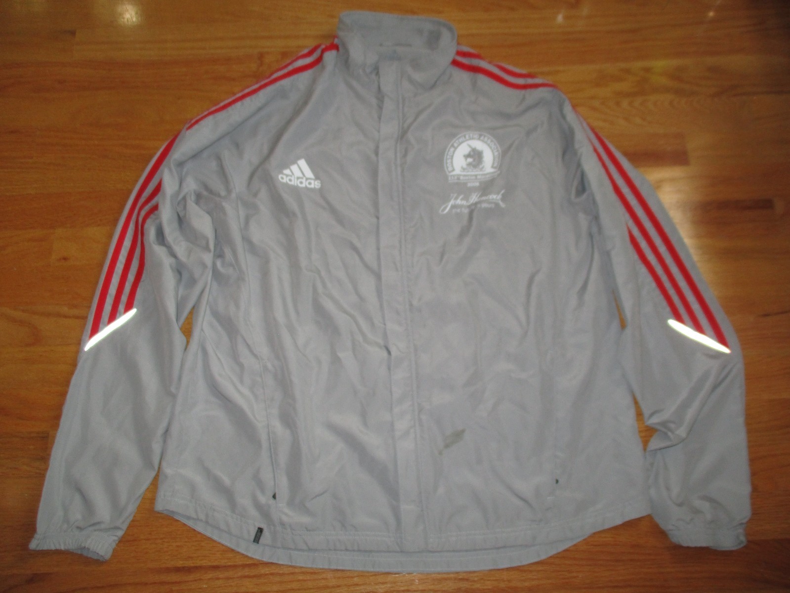 April 2008 Adidas 112th B.A.A. BOSTON MARATHON ClimaPROOF (MD) Running Jacket GR gallery